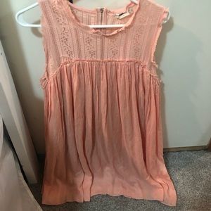Blush loose Altar’d state dress